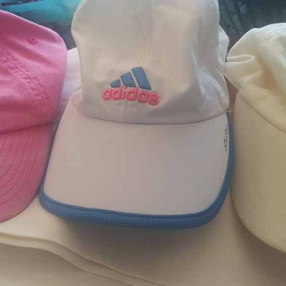 Addias duffle bag est 21x7x14$34 + Addias hat - Picture 7 of 7
